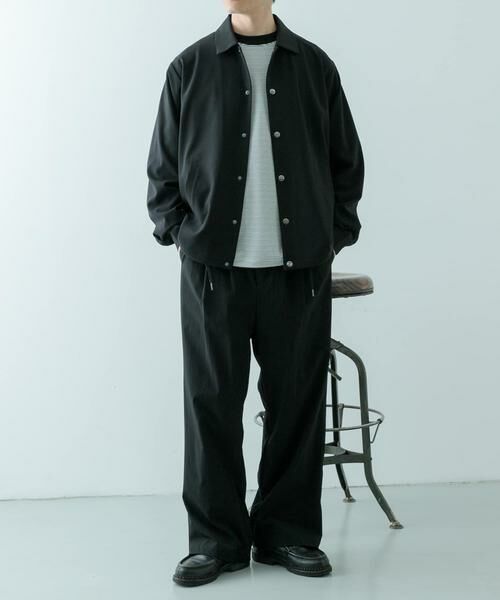 URBAN RESEARCH ITEMS / アーバンリサーチ アイテムズ ブルゾン | ウォッシャブル×クールタッチ TRコーチジャケット | 詳細10