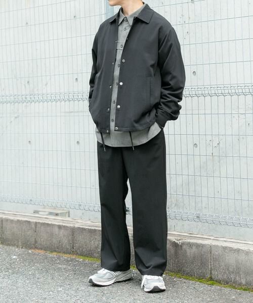 URBAN RESEARCH ITEMS / アーバンリサーチ アイテムズ ブルゾン | ウォッシャブル×クールタッチ TRコーチジャケット | 詳細4