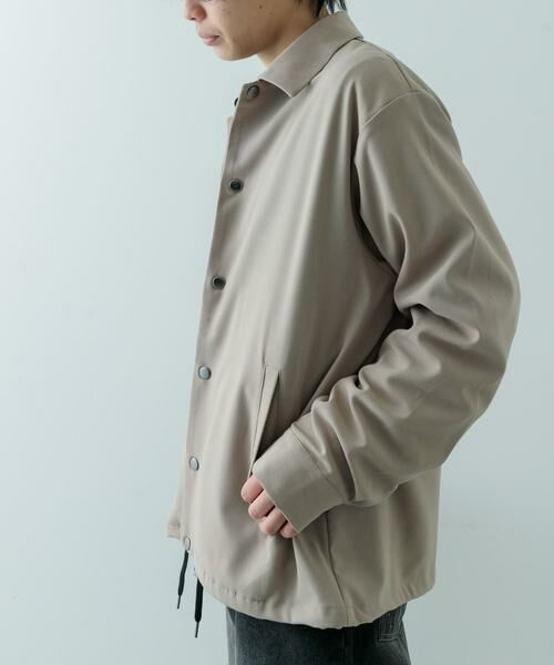 URBAN RESEARCH ITEMS / アーバンリサーチ アイテムズ ブルゾン | ウォッシャブル×クールタッチ TRコーチジャケット | 詳細23