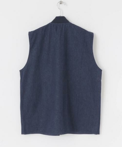 URBAN RESEARCH ITEMS / アーバンリサーチ アイテムズ ベスト | ジップアップ コットンワークベスト | 詳細19