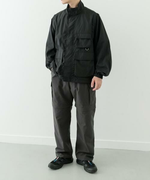URBAN RESEARCH ITEMS / アーバンリサーチ アイテムズ ブルゾン | 『セットアップ対応』スーパーライトナイロン2wayブルゾン | 詳細3