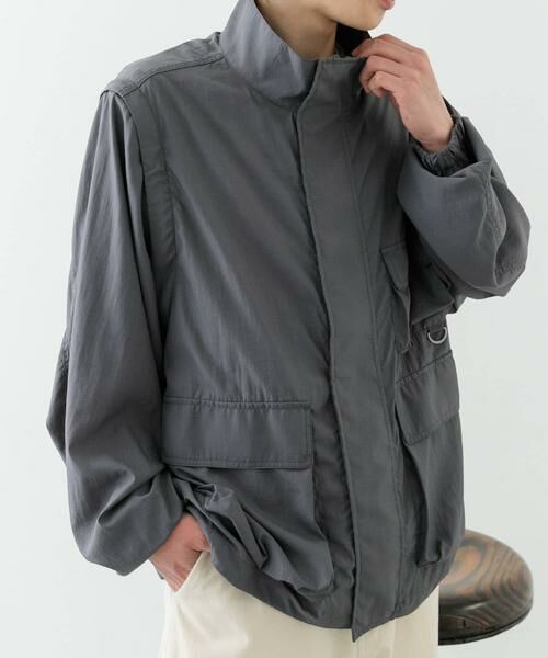 URBAN RESEARCH ITEMS / アーバンリサーチ アイテムズ ブルゾン | 『セットアップ対応』スーパーライトナイロン2wayブルゾン | 詳細16