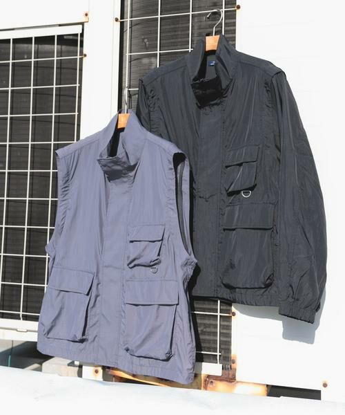 URBAN RESEARCH ITEMS / アーバンリサーチ アイテムズ ブルゾン | 『セットアップ対応』スーパーライトナイロン2wayブルゾン | 詳細19
