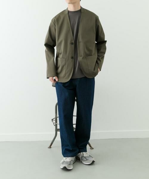 URBAN RESEARCH ITEMS / アーバンリサーチ アイテムズ その他アウター | 『セットアップ対応』マシンウォッシャブルピケノーラペルジャケット | 詳細4