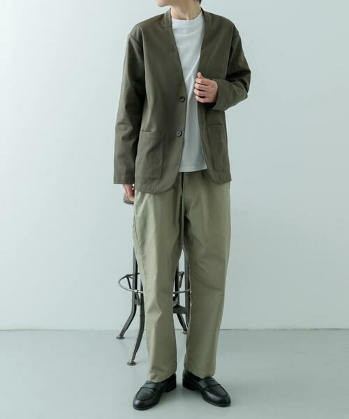 URBAN RESEARCH ITEMS / アーバンリサーチ アイテムズ その他アウター | 『セットアップ対応』マシンウォッシャブルピケノーラペルジャケット | 詳細7