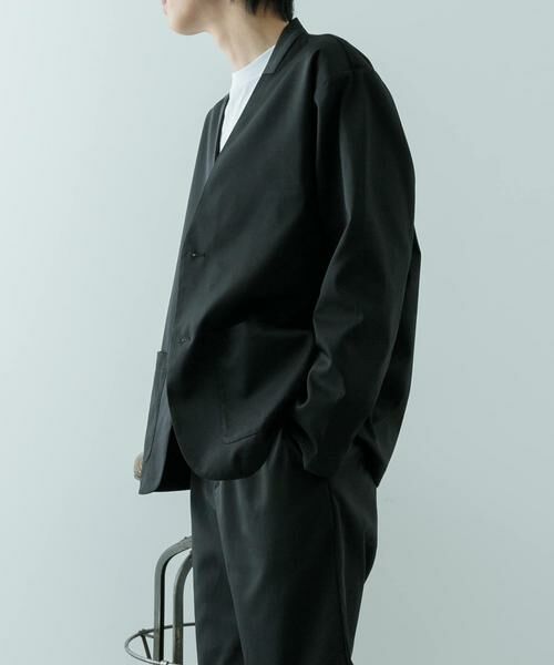 URBAN RESEARCH ITEMS / アーバンリサーチ アイテムズ その他アウター | 『セットアップ対応』マシンウォッシャブルピケノーラペルジャケット | 詳細27