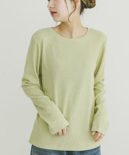 URBAN RESEARCH ITEMS / アーバンリサーチ アイテムズ Tシャツ | リブクルーネックカットソー | 詳細2