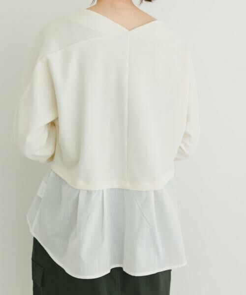 URBAN RESEARCH ITEMS / アーバンリサーチ アイテムズ Tシャツ | カットミラノドッキングプルオーバー | 詳細2