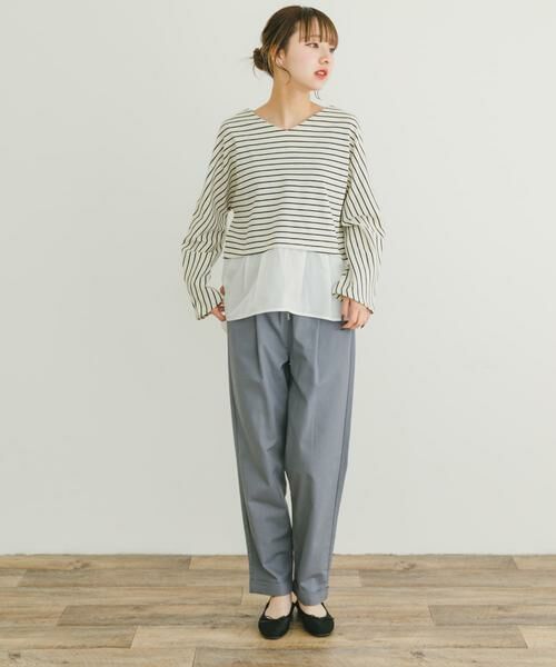 URBAN RESEARCH ITEMS / アーバンリサーチ アイテムズ Tシャツ | カットミラノドッキングプルオーバー | 詳細10