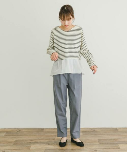 URBAN RESEARCH ITEMS / アーバンリサーチ アイテムズ Tシャツ | カットミラノドッキングプルオーバー | 詳細11