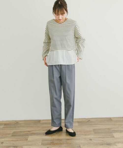 URBAN RESEARCH ITEMS / アーバンリサーチ アイテムズ Tシャツ | カットミラノドッキングプルオーバー | 詳細12