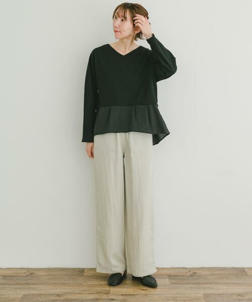 URBAN RESEARCH ITEMS / アーバンリサーチ アイテムズ Tシャツ | カットミラノドッキングプルオーバー | 詳細23