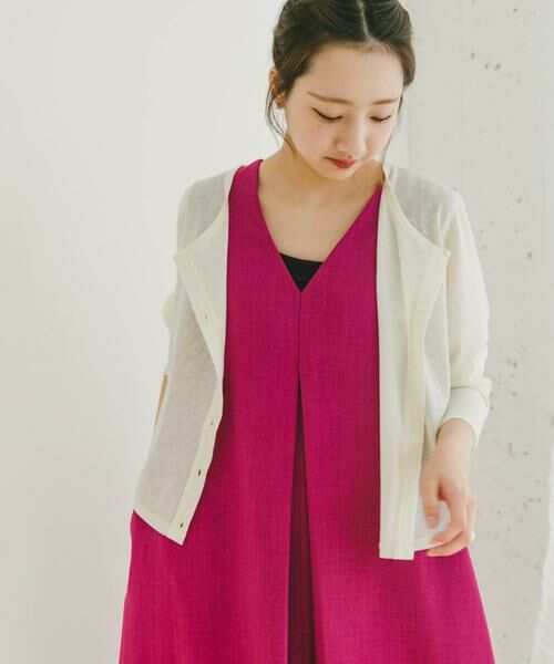 URBAN RESEARCH ITEMS / アーバンリサーチ アイテムズ カーディガン・ボレロ | シアーカットカーディガン | 詳細10