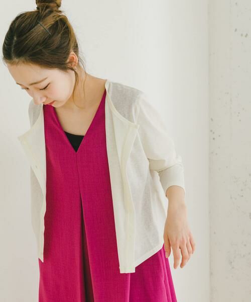 URBAN RESEARCH ITEMS / アーバンリサーチ アイテムズ カーディガン・ボレロ | シアーカットカーディガン | 詳細11