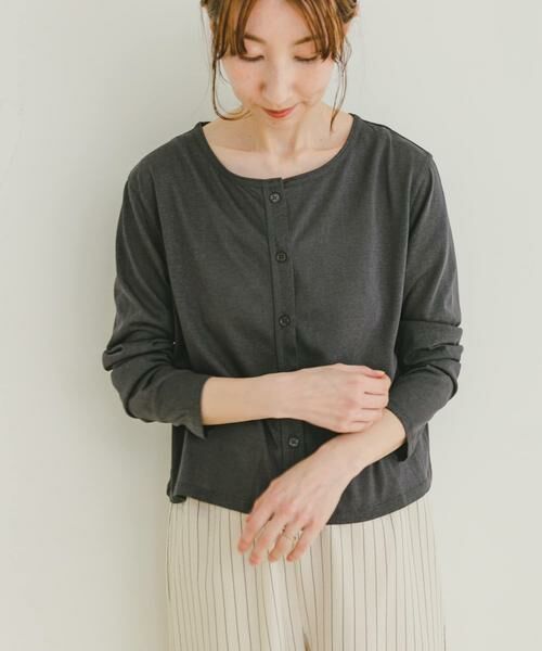 URBAN RESEARCH ITEMS / アーバンリサーチ アイテムズ カーディガン・ボレロ | シアーカットカーディガン | 詳細16