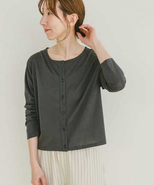 URBAN RESEARCH ITEMS / アーバンリサーチ アイテムズ カーディガン・ボレロ | シアーカットカーディガン | 詳細17