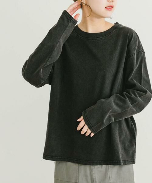 URBAN RESEARCH ITEMS / アーバンリサーチ アイテムズ Tシャツ | ピグメントロングTシャツ | 詳細12