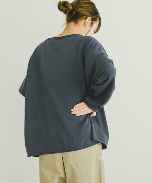 URBAN RESEARCH ITEMS / アーバンリサーチ アイテムズ ニット・セーター | ボートネックルーズニット | 詳細2