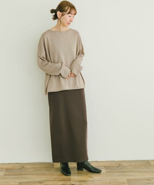 URBAN RESEARCH ITEMS / アーバンリサーチ アイテムズ ニット・セーター | ボートネックルーズニット | 詳細20