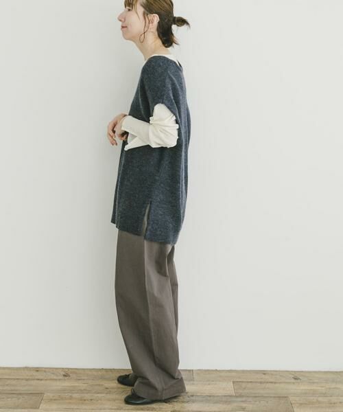 URBAN RESEARCH ITEMS / アーバンリサーチ アイテムズ ニット・セーター | アンゴラタッチユルVニットベスト | 詳細5