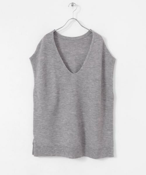 URBAN RESEARCH ITEMS / アーバンリサーチ アイテムズ ニット・セーター | アンゴラタッチユルVニットベスト | 詳細20