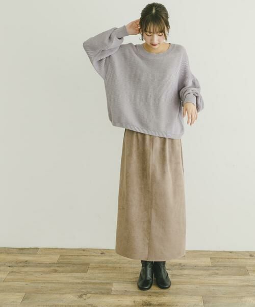 URBAN RESEARCH ITEMS / アーバンリサーチ アイテムズ ニット・セーター | ガーターボリュームスリーブニット | 詳細13