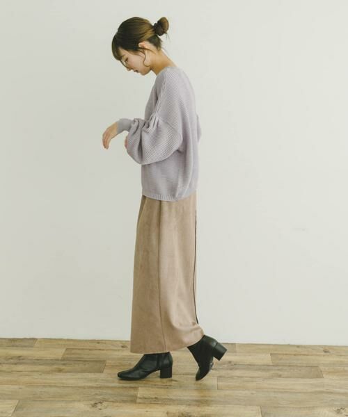 URBAN RESEARCH ITEMS / アーバンリサーチ アイテムズ ニット・セーター | ガーターボリュームスリーブニット | 詳細14