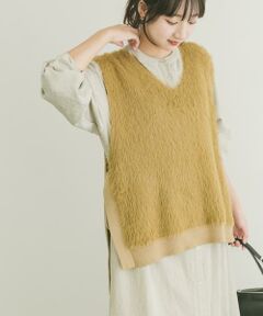 URBAN RESEARCH ITEMS / アーバンリサーチ アイテムズ ベスト | フロントシャギーベスト