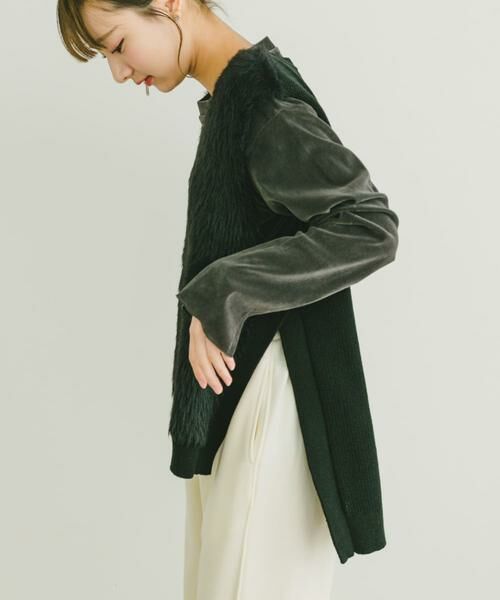 URBAN RESEARCH ITEMS / アーバンリサーチ アイテムズ ベスト | フロントシャギーベスト | 詳細4