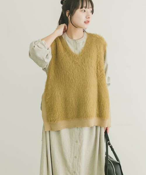 URBAN RESEARCH ITEMS / アーバンリサーチ アイテムズ ベスト | フロントシャギーベスト | 詳細9