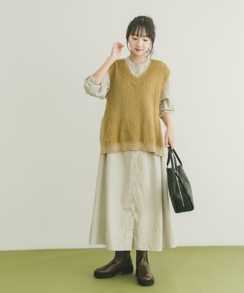 URBAN RESEARCH ITEMS / アーバンリサーチ アイテムズ ベスト | フロントシャギーベスト | 詳細12