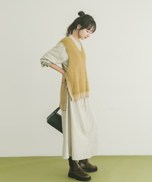 URBAN RESEARCH ITEMS / アーバンリサーチ アイテムズ ベスト | フロントシャギーベスト | 詳細13