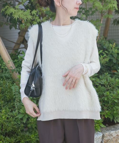 URBAN RESEARCH ITEMS / アーバンリサーチ アイテムズ ベスト | フロントシャギーベスト | 詳細19