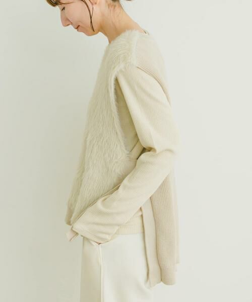 URBAN RESEARCH ITEMS / アーバンリサーチ アイテムズ ベスト | フロントシャギーベスト | 詳細24