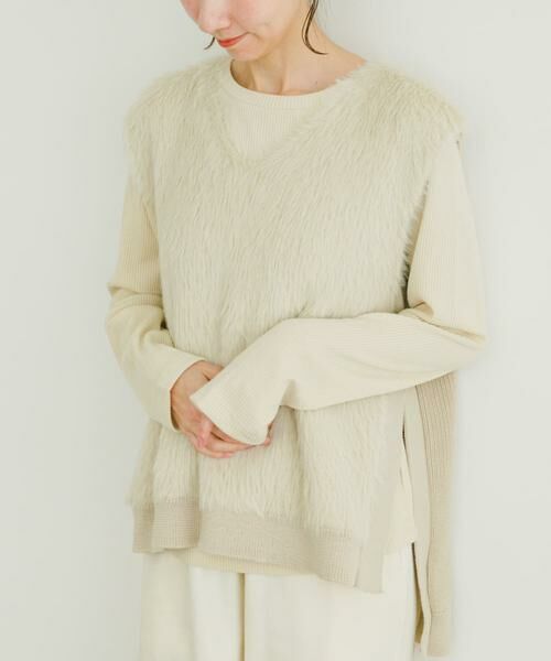 URBAN RESEARCH ITEMS / アーバンリサーチ アイテムズ ベスト | フロントシャギーベスト | 詳細25