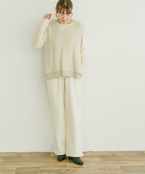 URBAN RESEARCH ITEMS / アーバンリサーチ アイテムズ ベスト | フロントシャギーベスト | 詳細27