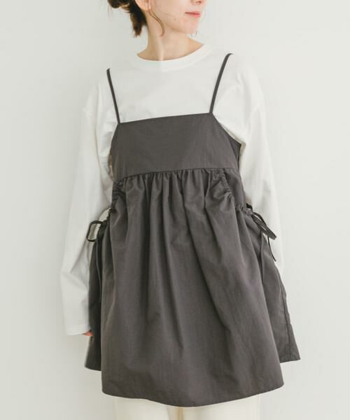 URBAN RESEARCH ITEMS / アーバンリサーチ アイテムズ キャミソール・チューブトップ | ポケットギャザーキャミ | 詳細1