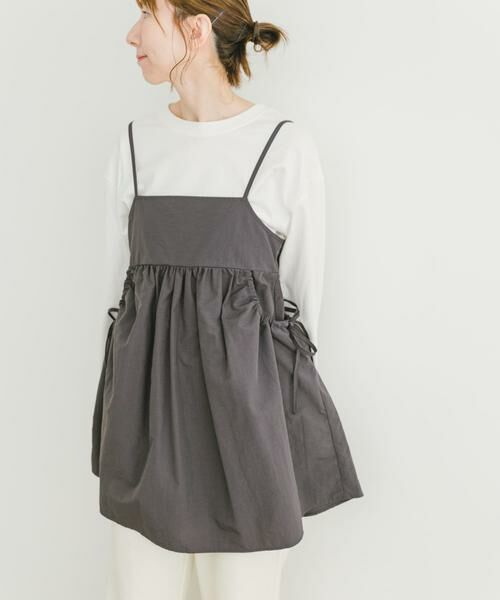 URBAN RESEARCH ITEMS / アーバンリサーチ アイテムズ キャミソール・チューブトップ | ポケットギャザーキャミ | 詳細2