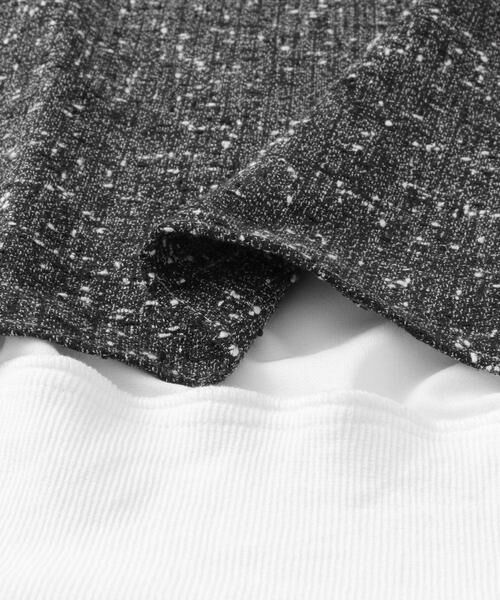 URBAN RESEARCH ITEMS / アーバンリサーチ アイテムズ シャツ・ブラウス | ツイードドッキングブラウス | 詳細16