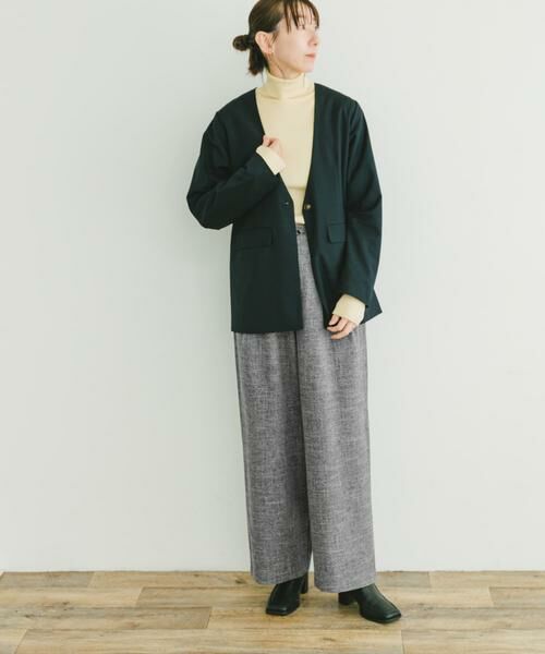 URBAN RESEARCH ITEMS / アーバンリサーチ アイテムズ その他パンツ | ツイードライクワイドパンツ | 詳細7