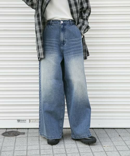 URBAN RESEARCH ITEMS / アーバンリサーチ アイテムズ デニムパンツ | ワイドデニム | 詳細1