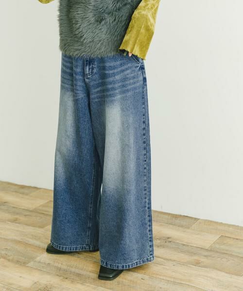 URBAN RESEARCH ITEMS / アーバンリサーチ アイテムズ デニムパンツ | ワイドデニム | 詳細11
