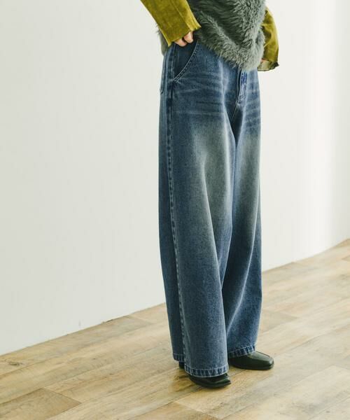 URBAN RESEARCH ITEMS / アーバンリサーチ アイテムズ デニムパンツ | ワイドデニム | 詳細12