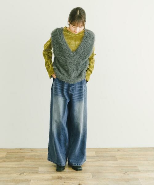 URBAN RESEARCH ITEMS / アーバンリサーチ アイテムズ デニムパンツ | ワイドデニム | 詳細13
