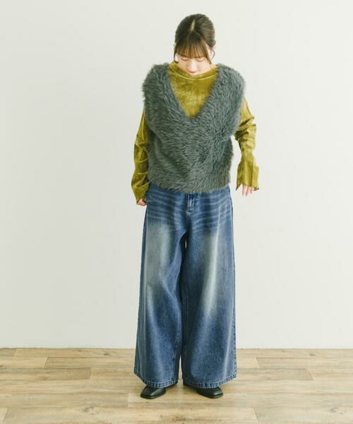URBAN RESEARCH ITEMS / アーバンリサーチ アイテムズ デニムパンツ | ワイドデニム | 詳細14
