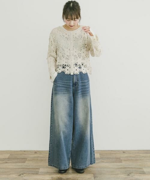 URBAN RESEARCH ITEMS / アーバンリサーチ アイテムズ デニムパンツ | ワイドデニム | 詳細7