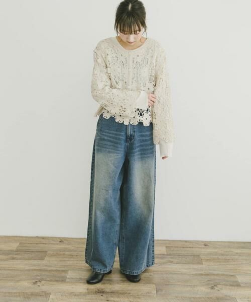 URBAN RESEARCH ITEMS / アーバンリサーチ アイテムズ デニムパンツ | ワイドデニム | 詳細8