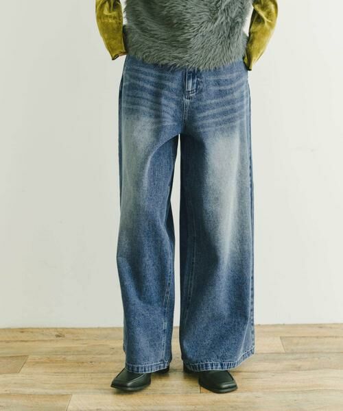 URBAN RESEARCH ITEMS / アーバンリサーチ アイテムズ デニムパンツ | ワイドデニム | 詳細9