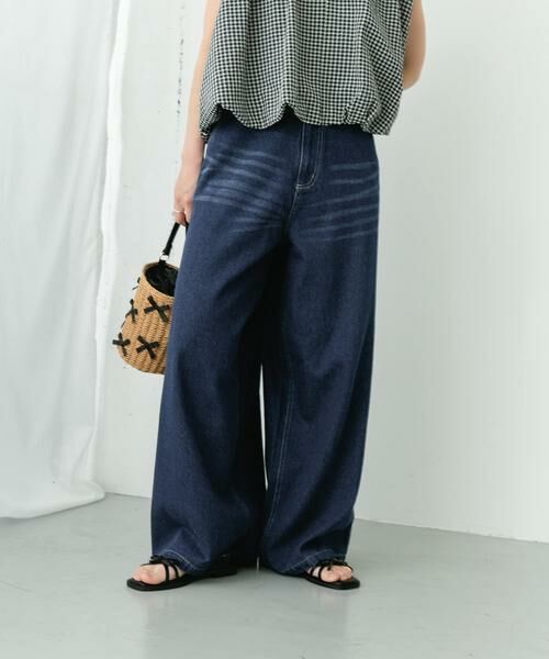 URBAN RESEARCH ITEMS / アーバンリサーチ アイテムズ デニムパンツ | ワイドデニム | 詳細23