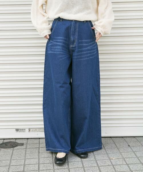 URBAN RESEARCH ITEMS / アーバンリサーチ アイテムズ デニムパンツ | ワイドデニム | 詳細28